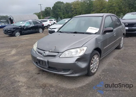 2004 Honda Civic Lx from USA, damaged, VIN 2HGES16564H615678